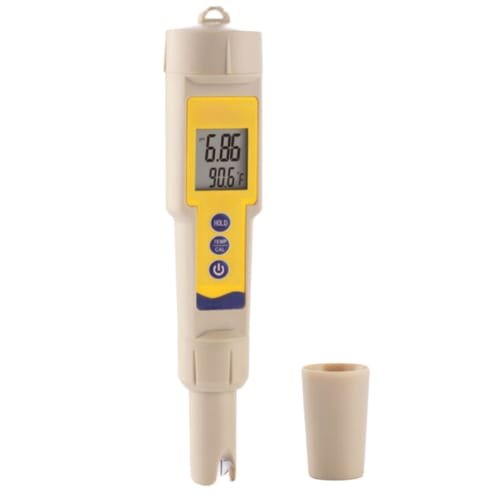 Portable pH Meter with ATC, Automatic Calibration, and Temperature Selection Enviro Testers
