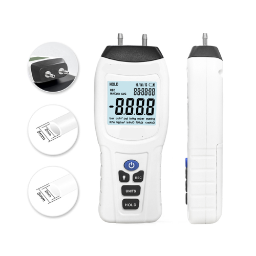 High Accuracy Differential Pressure Gauge Manometer - Enviro Testers