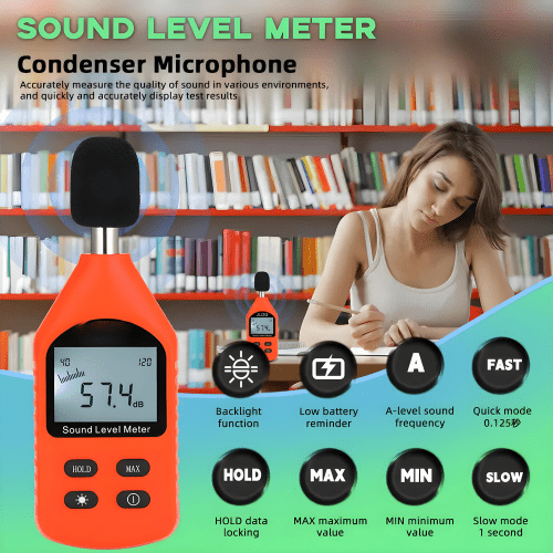 Enviro Testers Professional Decibel Sound Meter