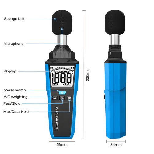 ETEPSLM-219-3.png Enviro Testers Sound Level Meter