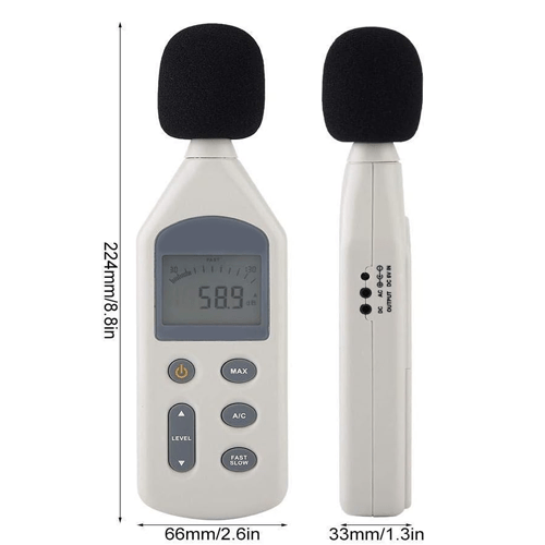 Enviro Testers LCD Display Handheld Sound Level Noise Meter
