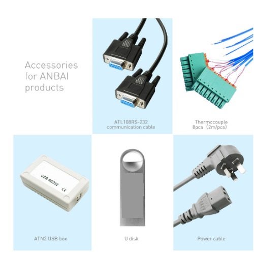 Enviro Testers Temperature Data Logger LCD Display Screen For Digital Show