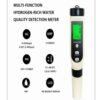 ETEWQT-225-4.jpg 4-in-1 pH, H₂, ORP & Temperature Water Quality Tester- Enviro Testers