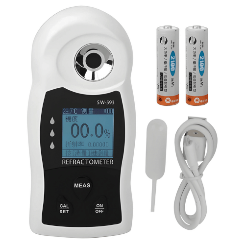 Enviro Testers Digital Refractometer Sugar Wine Brix Meter