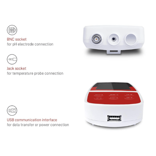 Enviro Testers 1-to-5-point Calibration Automatic Digital pH Meter