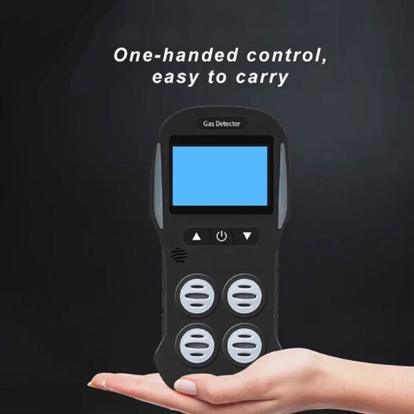 Enviro Testers Portable Multi Gas Detector Monitor Rechargeable 4 In 1 Gas Meter Tester Analyze