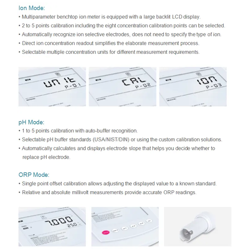 Enviro Testers Precision Desktop pH/ORP/Ion Meter Ion Tester Price