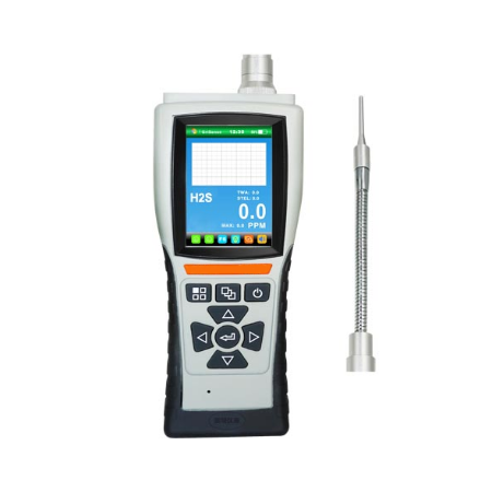 Hydrogen Sulfide Gas Detector (Alarm Record, Storage)
