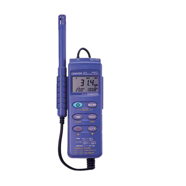 Enviro Testers Hygrometer with Temperature (Data Logger, Auto Power Off)