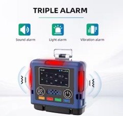 Clip-Type Portable 4-Gas Personal Monitor - Enviro Testers