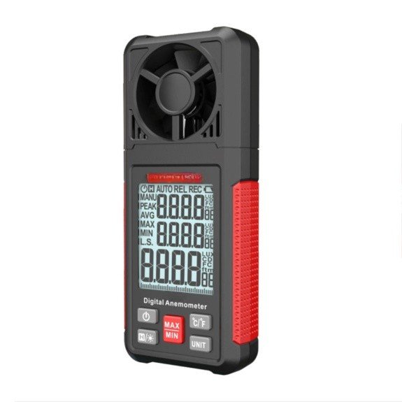 Portable Digital Anemometer with IP65 Weather Protection - Enviro Testers
