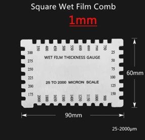 402.jpg Wet Film Comb Stainless Steel Thickness Gauge - Enviro Testers