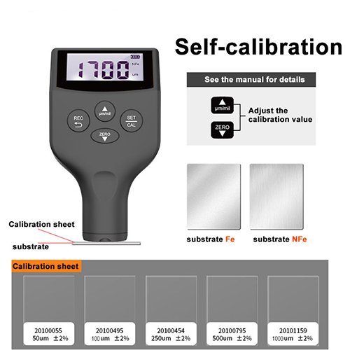 Digital Car Paint Coating Thickness Gauge Tester - Enviro Testers
