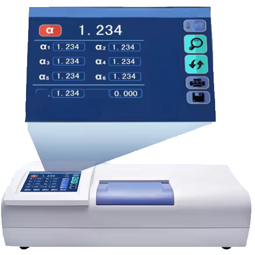 Digital Polarimeter Customizable Optical Rotation LED Touch Screen OEM Model - Enviro Testers