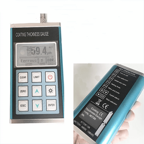 Enviro Testers Measuring Tools Portable Coating Thickness Gauge