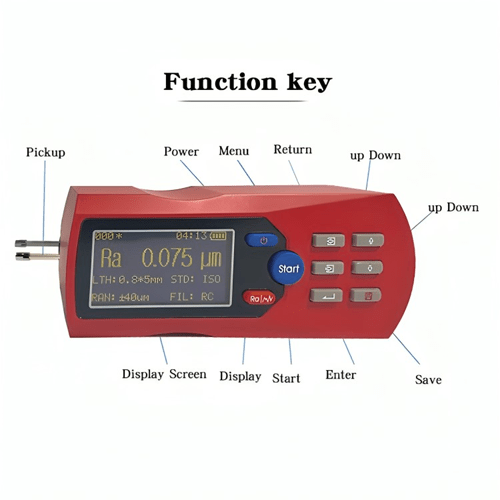 ETEHSRT-109-02.png Enviro Testers Portable Digital Display Surface Roughness Tester
