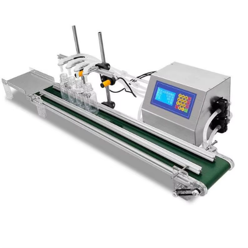 Automatic 4 - Head Conveyor Belt Liquid Filling Machine - Enviro Testers