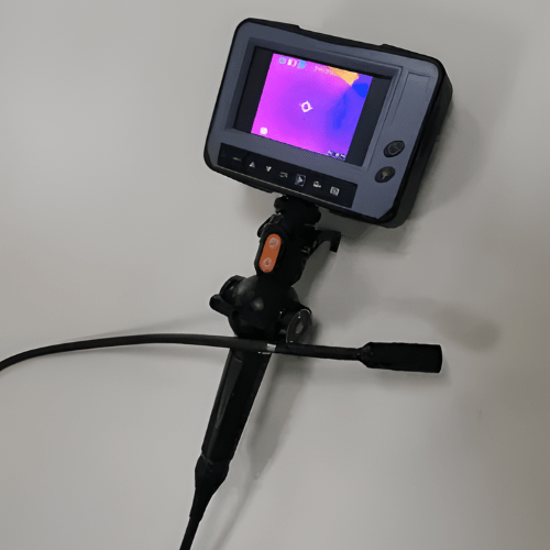 Enviro Testers Handheld, 4-Way Articulation, 4.3" LCD Display Industrial Endoscope With Thermal Image
