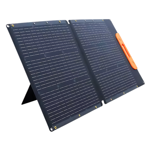 100 W Portable Foldable Solar Folding Cells Panel With Conversion Rate Up To 22 % - Enviro Testers