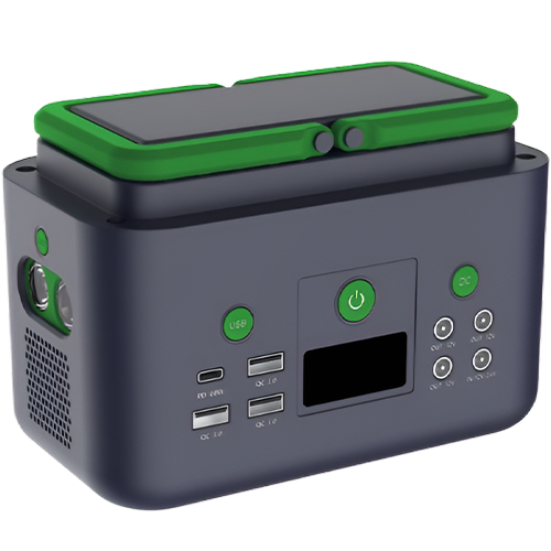 Portable Power Generator Charging Station with Solar Panel - Enviro Testers