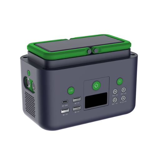Portable Power Generator Charging Station with Solar Panel - Enviro Testers