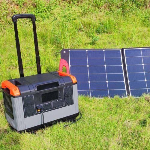 Solar Power Generator with Wireless Charging & Air Compressor - Enviro Testers