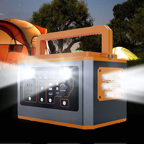 Portable Home Energy Power Station With Wireless Charging - Enviro Testers