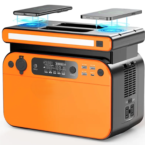 Portable 500 W Power Station With Big Capacity Solar Generator - Enviro Testers