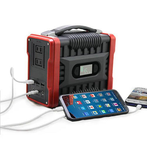 Backup Portable Solar Generator Power Station With LED Display - Enviro Testers
