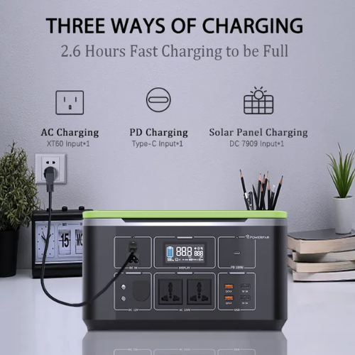 700 W Portable Power Station With Lithium Battery - Enviro Testers
