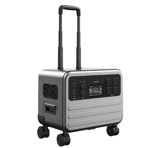 5KW Off - Grid Portable Solar Energy Generator Power Station With Flashlight - Enviro Testers