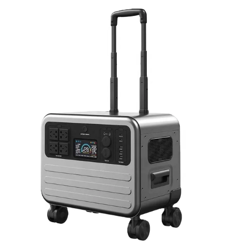 5KW Off - Grid Portable Solar Energy Generator Power Station With Flashlight - Enviro Testers