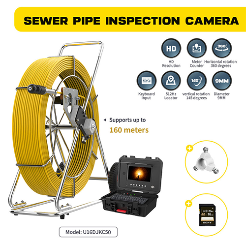 Enviro Testers Waterproof Sewer Pipe Inspection Industrial Endoscope