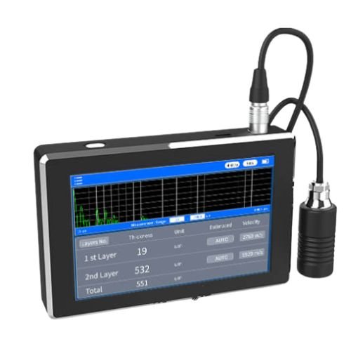 Ultra Precision Multi-Layer Ultrasonic Thickness Gauge with HD Display - Enviro Testers