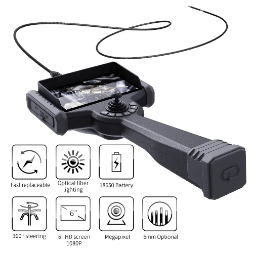 Enviro Testers Industrial Videoscope Optical Articulation