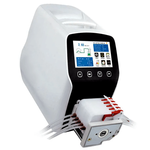 ETETSPP-206-2.png Enviro Testers Touch Screen Multichannel Peristaltic Pump