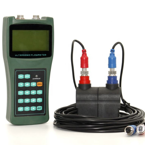 Clamp-On Portable Handheld Ultrasonic Water Flowmeter - Enviro Testers