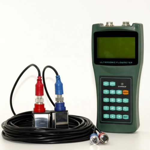 Clamp-On Portable Handheld Ultrasonic Water Flowmeter - Enviro Testers
