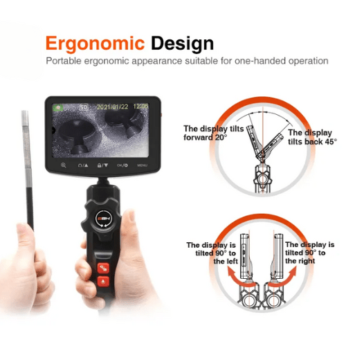 Enviro Testers Endoscope Obd2 Scanner Elm327 Thermal Imagers And Industrial Endoscopes Sboroscopio Articulado Industrial Diagnostic Tool